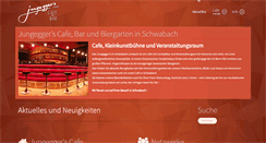 Desktop Screenshot of jungeggers.de